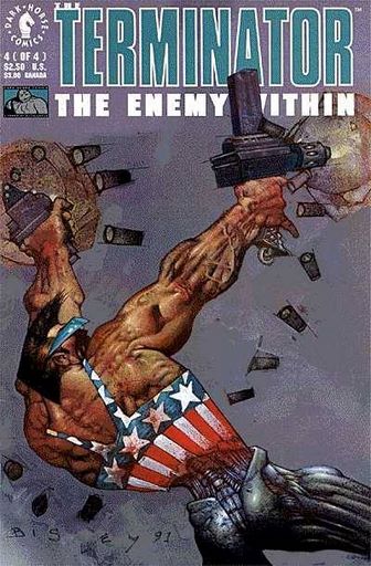 Cover to The Terminator The Enemy Within #4 Cover to The Terminator The Enemy Within #4